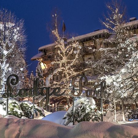 Lodge Park Megève Exterior foto