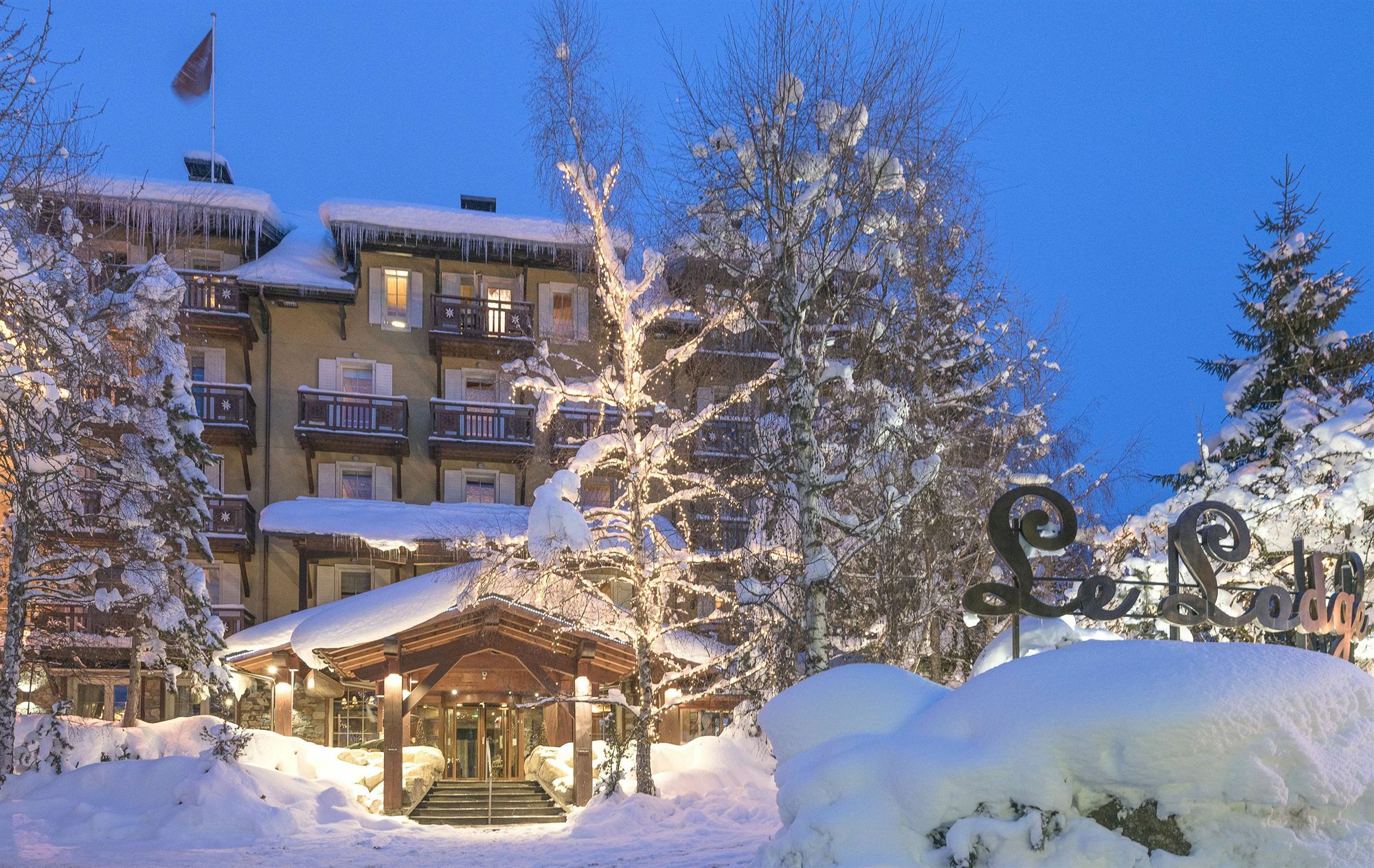 Lodge Park Megève Exterior foto