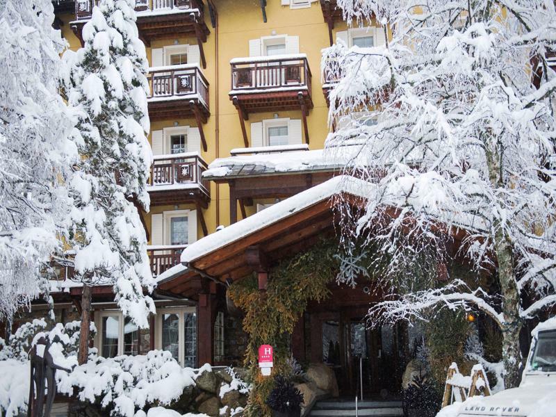 Lodge Park Megève Exterior foto